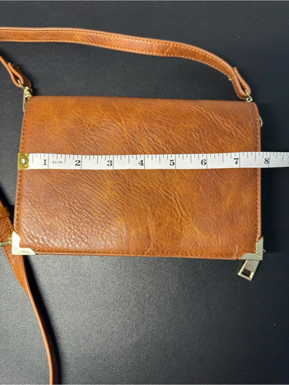 Urban Expressions Chestnut Brown Crossbody Bag